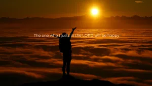 Meditations | Lessons from Proverbs, all you need to succeed is God.